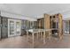 Open-concept kitchen ready for renovation featuring an island and ample space at 1025 Boca Ciega Isle Dr, St Pete Beach, FL 33706