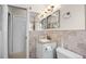 Cozy bathroom with bright interior featuring modern toilet and sink with updated fixtures at 12400 Park Blvd # 522, Seminole, FL 33772
