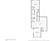 Second floor layout of a single-Gathering home showing bedrooms, bathroom, and closet dimensions at 1510 Blue Sea St, Clearwater, FL 33756