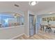 Modern kitchen featuring stainless steel appliances, a breakfast bar, and an open layout at 1511 Meridel Ave, Tampa, FL 33612