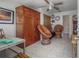 Eclectic living area with unique furniture and decor, featuring a mix of styles and textures at 2613 Upton S St, Gulfport, FL 33711