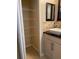 Bathroom featuring shelving and vessel sink at 2950 Willowleaf Ln, Wesley Chapel, FL 33544