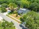 Aerial view of property with mature landscaping, well manicured lawn, and beautiful curb appeal at 3309 Westmoreland Dr, Tampa, FL 33618