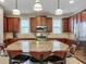 Spacious kitchen with granite countertops, stainless steel appliances, and a breakfast bar with seating at 5409 Fishhawk Ridge Dr, Lithia, FL 33547