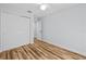 Bedroom featuring closet and entry way at 7509 S West Shore Blvd, Tampa, FL 33616