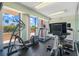 Well-equipped fitness center with modern treadmills and elliptical machines at 1 Key Capri # 303E, Treasure Island, FL 33706
