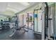 Well-equipped fitness center with modern weightlifting machines at 1 Key Capri # 303E, Treasure Island, FL 33706