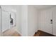 Clean, bright entryway featuring tile floors and neutral paint, offering a welcoming space at 1200 Country Club Dr # 5506, Largo, FL 33771