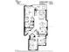 Detailed floor plan showcasing the layout of this 3-bedroom, 2-bath condo at 1200 Country Club Dr # 5506, Largo, FL 33771