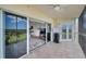 Spacious covered patio with golf course views at 1200 Country Club Dr # 5506, Largo, FL 33771