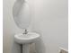 Bathroom with pedestal sink at 13981 Lilac Sky Ter, Bradenton, FL 34211