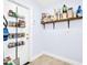 Functional pantry with shelving and storage space for food and household items at 1424 Ridge Shore Dr, Tarpon Springs, FL 34689