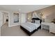 Stylish bedroom with star accents and a decorative canopy above the bed, and a clear desk at 16411 Sapphire Point Dr, Lakewood Ranch, FL 34211