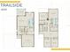 Detailed floor plan showcasing the layout of the home's living spaces at 16415 Sapphire Point Dr, Lakewood Ranch, FL 34211