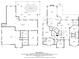 Detailed floor plan showcasing layout of home, pool, and garage at 2101 N Pointe Alexis Dr, Tarpon Springs, FL 34689