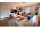 Bright, stylish living room featuring modern furnishings and open layout at 212 41St S St, St Petersburg, FL 33711