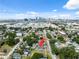 Charming home in a peaceful neighborhood, as seen from above, near a vibrant cityscape at 2217 Stuart St, Tampa, FL 33605