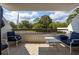 Relaxing balcony with comfortable seating, offering a peaceful outdoor space at 30 Turner St # 202, Clearwater, FL 33756
