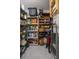 Organized pantry with ample shelving for food storage and household supplies at 30 Turner St # 202, Clearwater, FL 33756