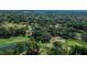 Scenic overhead view of a well-maintained golf course at 3585 Torino Ln, Palm Harbor, FL 34683