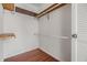 Walk-in closet with built-in shelving and ample storage space at 4002 Cypress Ct # 4002, Tampa, FL 33618