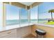 Bright windows offer expansive views of the water at 5729 Puerta Del Sol S Blvd # 185, St Petersburg, FL 33715
