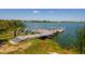 Community dock offers waterfront access and stunning views at 7132 Colony Pointe Dr, Riverview, FL 33578