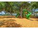 Community playground features climbing equipment and slides at 7132 Colony Pointe Dr, Riverview, FL 33578
