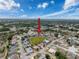 Neighborhood view featuring a home with nice backyard at 9253 Water Hazard Dr, Hudson, FL 34667