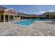 Inviting community pool with lap lanes and ample seating at 10509 Waterview Ct, Tampa, FL 33615