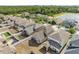 Backyard featuring lush landscaping and well-manicured lawns offers a tranquil space for outdoor enjoyment at 12028 Citrus Leaf Dr, Gibsonton, FL 33534