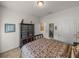 Inviting bedroom featuring neutral walls, plush carpeting, and tasteful decor for a serene retreat at 12669 Eastpointe Dr, Dade City, FL 33525
