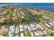 Waterfront community showcasing lovely houses, private docks, serene canals, and convenient bay access at 1326 Apollo Beach S Blvd, Apollo Beach, FL 33572