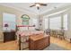 Comfortable bedroom features plenty of natural light and storage at 1326 Apollo Beach S Blvd, Apollo Beach, FL 33572