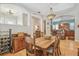 Spacious dining area offering seamless flow to the kitchen and entry way at 1326 Apollo Beach S Blvd, Apollo Beach, FL 33572