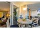 Balcony with outdoor seating overlooking living space and beachfront views at 17900 Gulf Blvd # 1B, Redington Shores, FL 33708