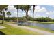 Golf course and bridge over a pond on the property at 2615 Cove Cay Dr # 409, Clearwater, FL 33760