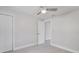 Bright bedroom with closet and light grey flooring at 2728 58Th S St, Gulfport, FL 33707