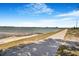 Waterfront view offering scenic path along the water at 2728 58Th S St, Gulfport, FL 33707