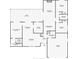 Detailed floor plan showcasing the layout of the home and its various rooms at 3714 Village Estates Pl, Tampa, FL 33618