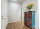 Welcoming foyer boasts tile floors and ample natural light at 3932 Watson Dr, New Port Richey, FL 34655