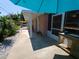 Inviting backyard patio with lush greenery and a relaxing outdoor space at 404 Oakmount Rd, Clearwater, FL 33765