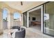 Relaxing balcony with comfortable seating, stunning views, and seamless indoor-outdoor living at 5405 Tybee Island Dr, Apollo Beach, FL 33572