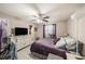 Main bedroom with ceiling fan and bright natural light at 602 Lynchburg Dr, Brandon, FL 33511