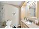 Bathroom featuring an undermount sink and a granite countertop at 607 Carolyn Dr, Brandon, FL 33510
