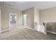 Upstairs hallway with neutral carpet that provides access to multiple rooms in the house at 7699 Windchase Way, Wesley Chapel, FL 33545