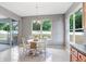 Cozy breakfast nook with natural light and a view of the backyard at 808 Hickory Glen Dr, Seffner, FL 33584