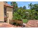 Backyard featuring tiled roof, balcony, palm trees and patio at 843 17Th N Ave, St Petersburg, FL 33704