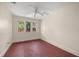 Empty bedroom with a ceiling fan and natural light at 843 17Th N Ave, St Petersburg, FL 33704