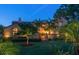 Beautiful Mediterranean-style home with mature landscaping, a barrel tile roof, and courtyard at 843 17Th N Ave, St Petersburg, FL 33704